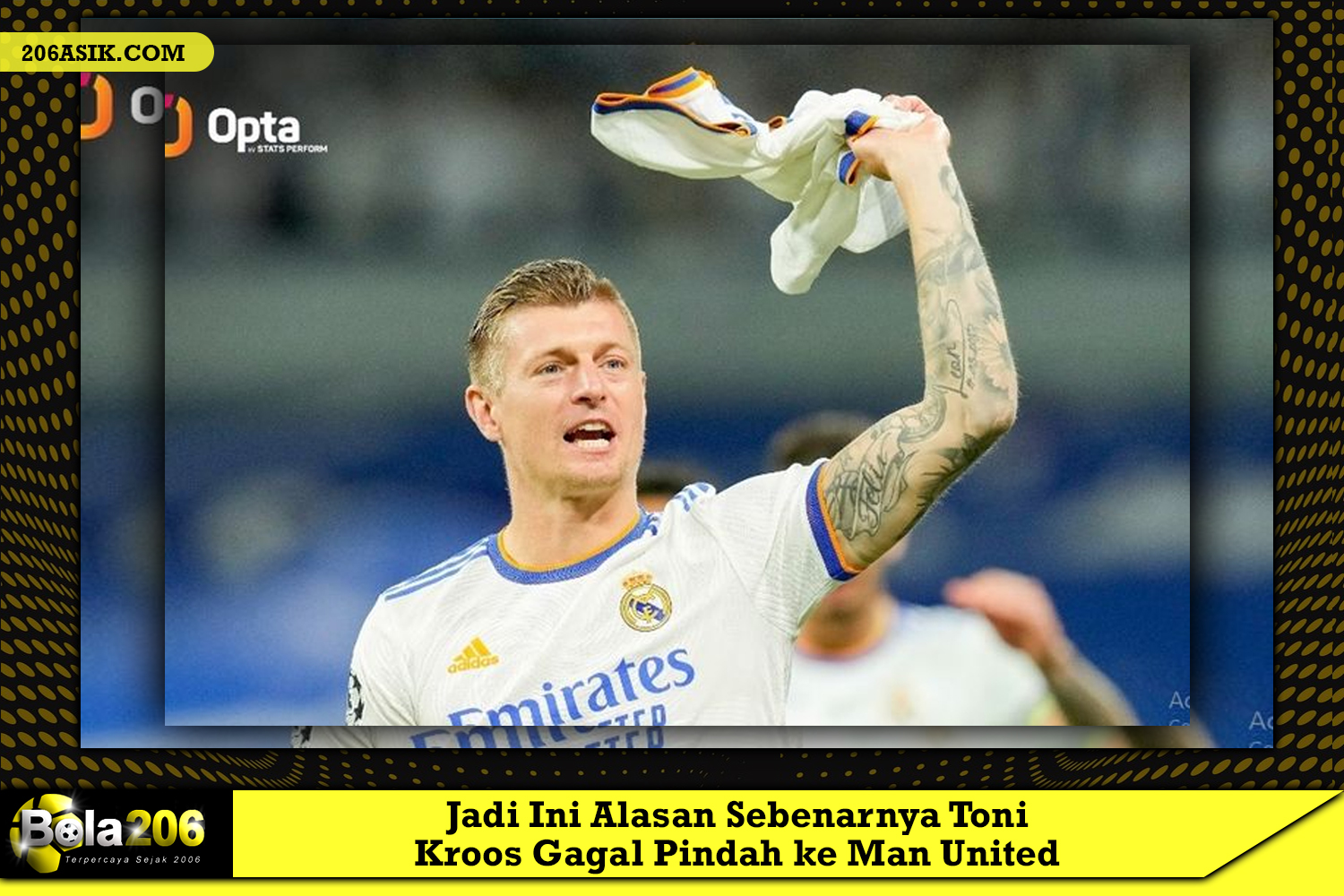 Alasan Kroos Gagal Pindah ke Man United di Masa Lalu