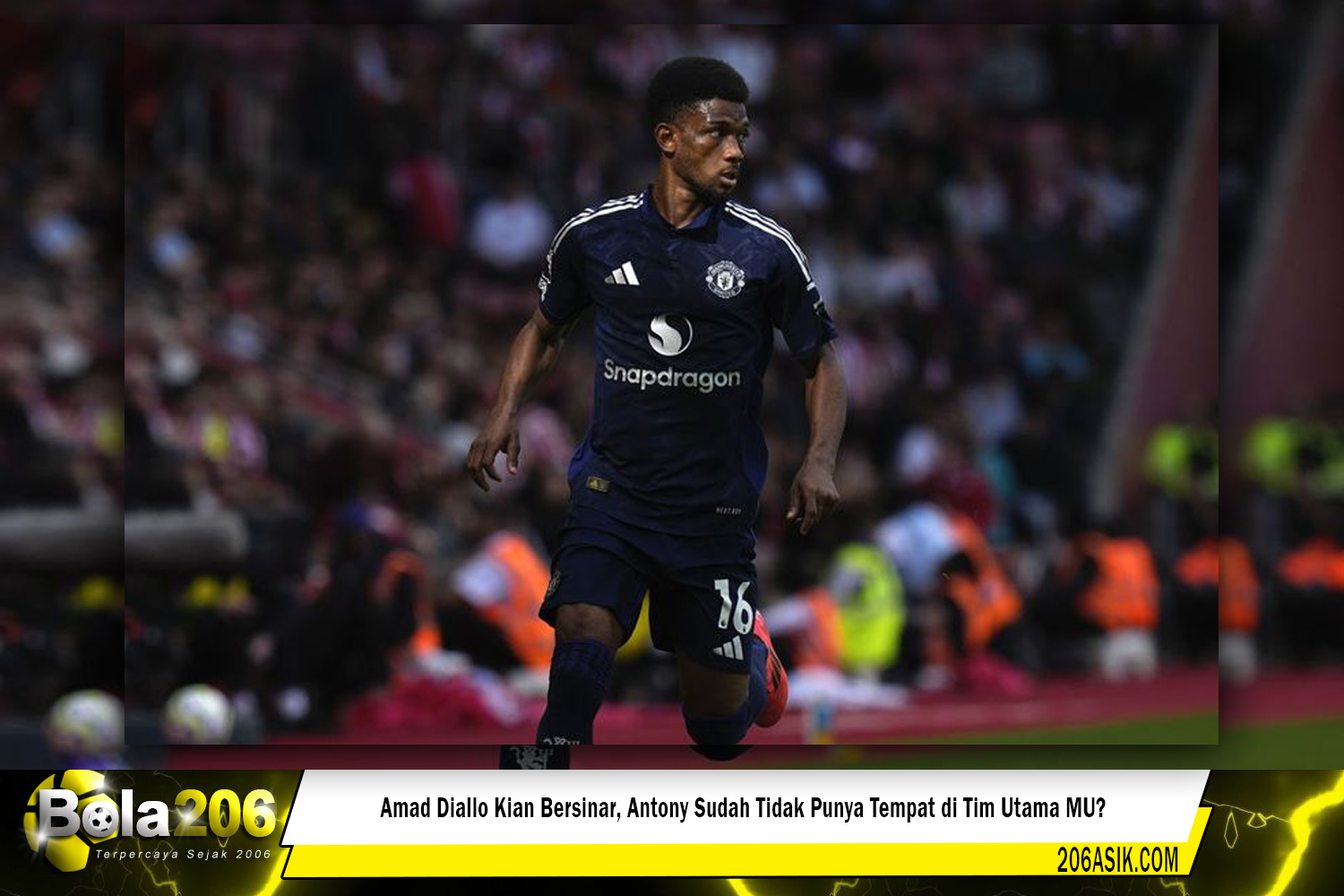 Amad Diallo Kian Bersinar, Antony Sudah Tidak Punya Tempat di Tim Utama MU?