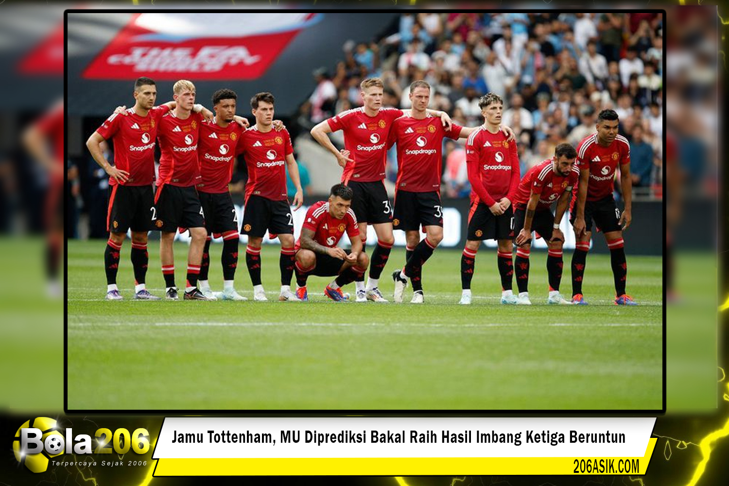 Jamu Tottenham, MU Diprediksi Bakal Raih Hasil Imbang Ketiga Beruntun