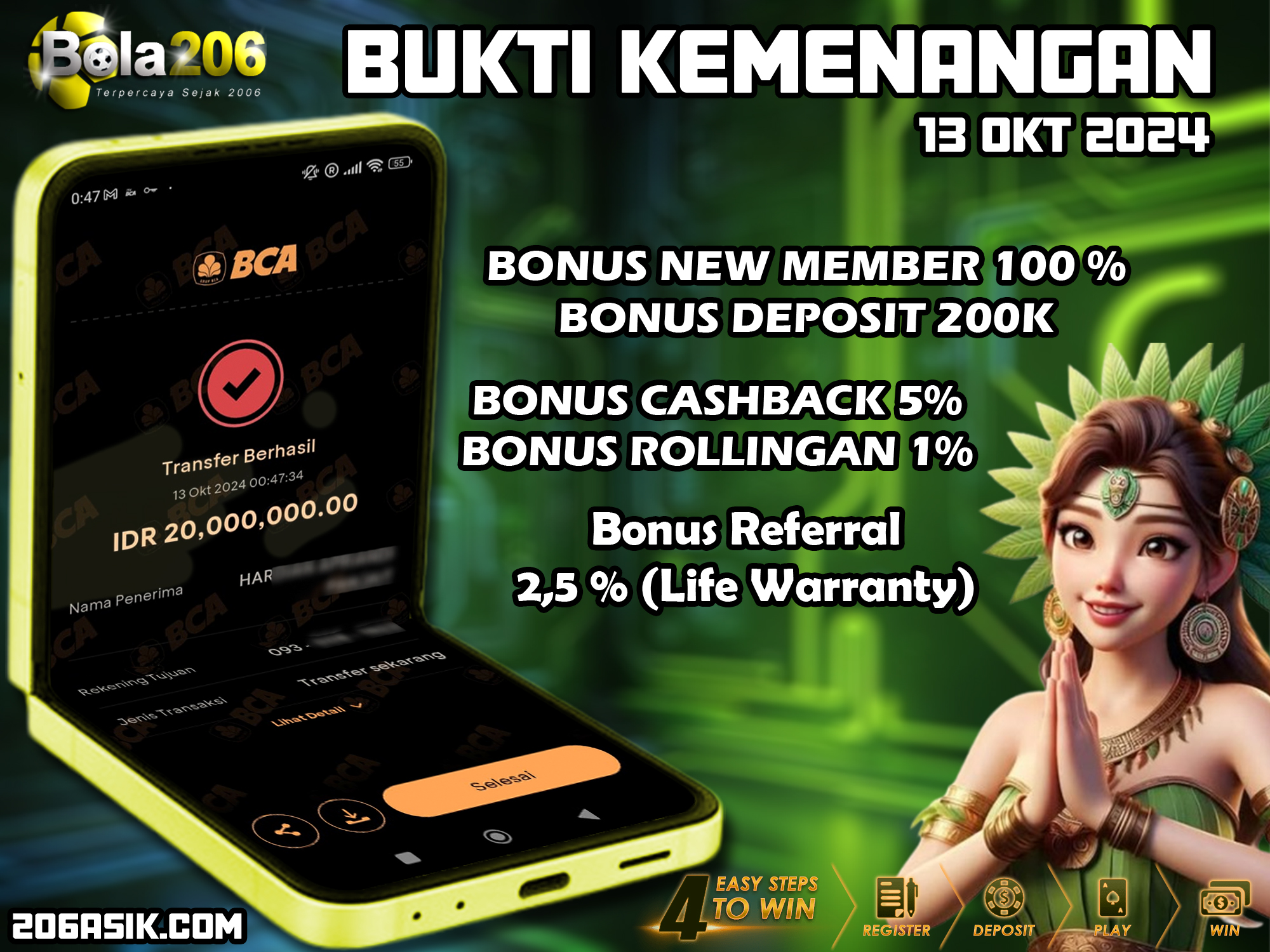 BUKTI KEMENANGAN BOLA206