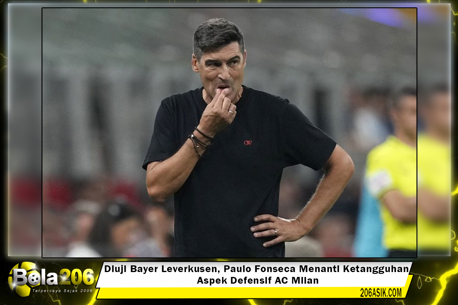 Diuji Bayer Leverkusen, Paulo Fonseca Menanti Ketangguhan Aspek Defensif AC Milan