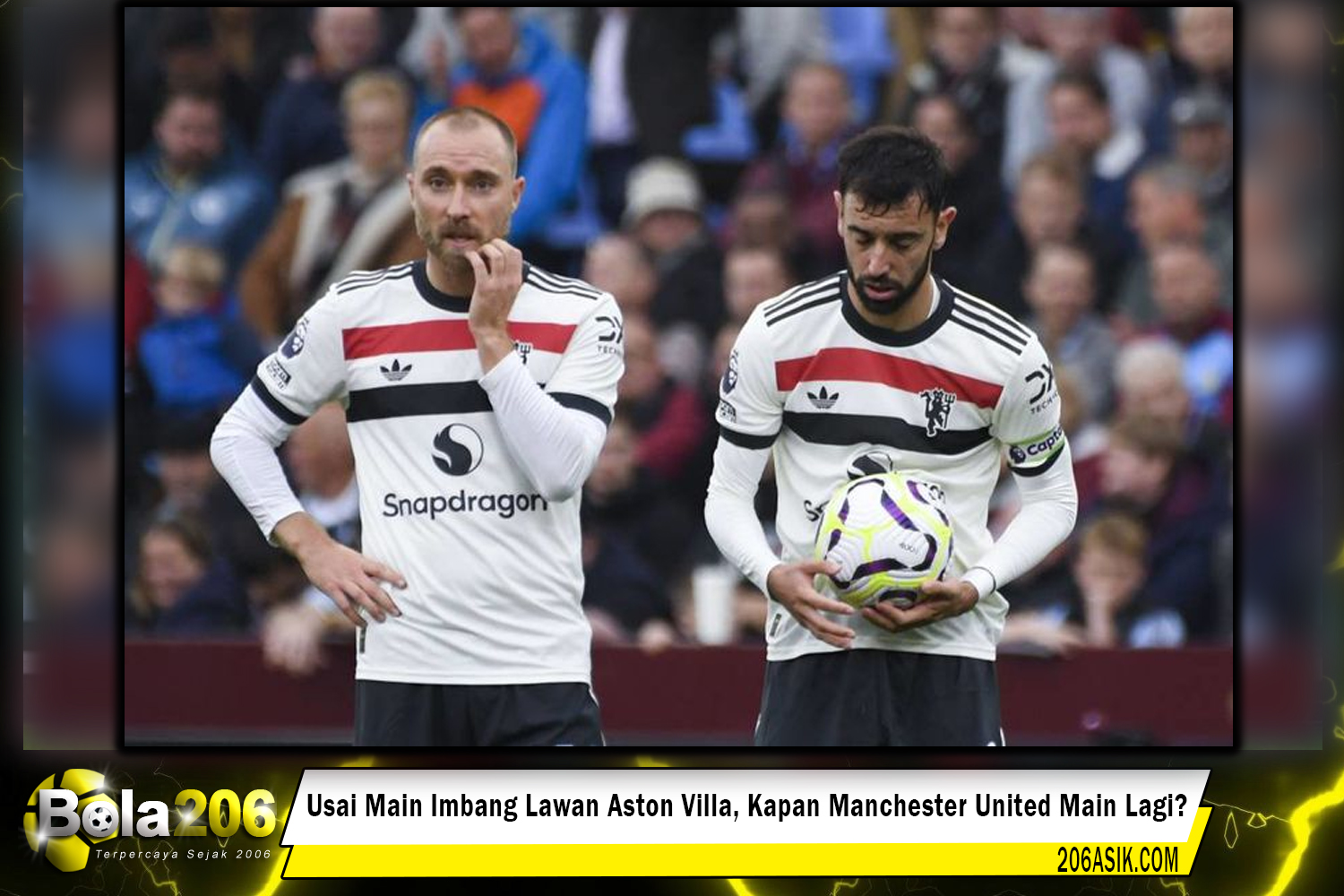 Usai Main Imbang Lawan Aston Villa, Kapan Manchester United Main Lagi?