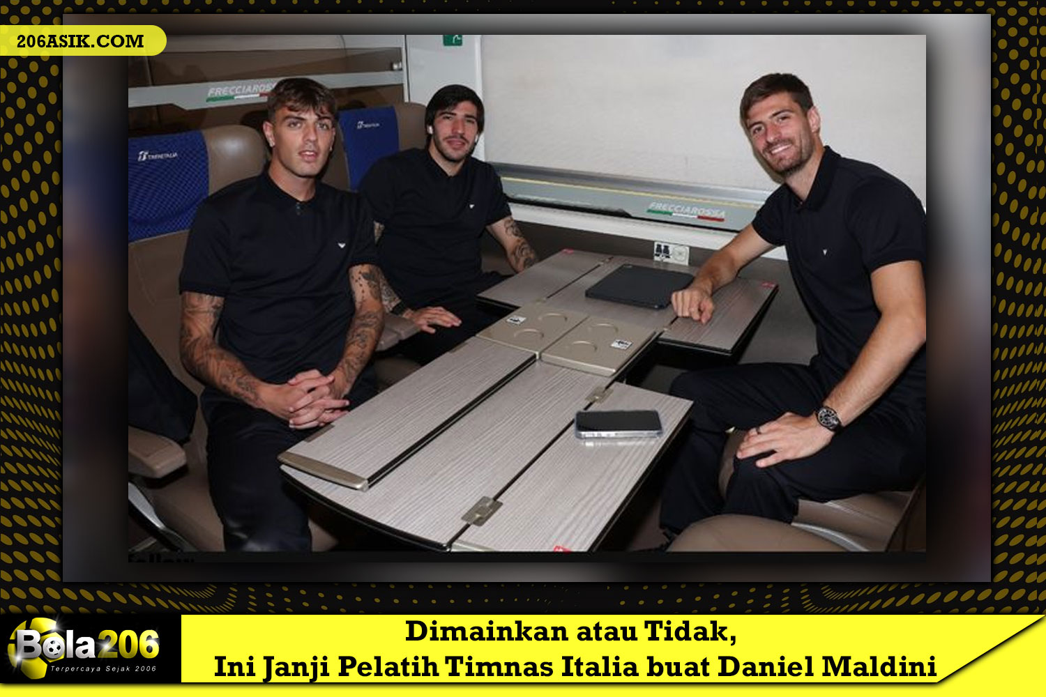 Dimainkan atau Tidak, Ini Janji Pelatih Timnas Italia buat Daniel Maldini