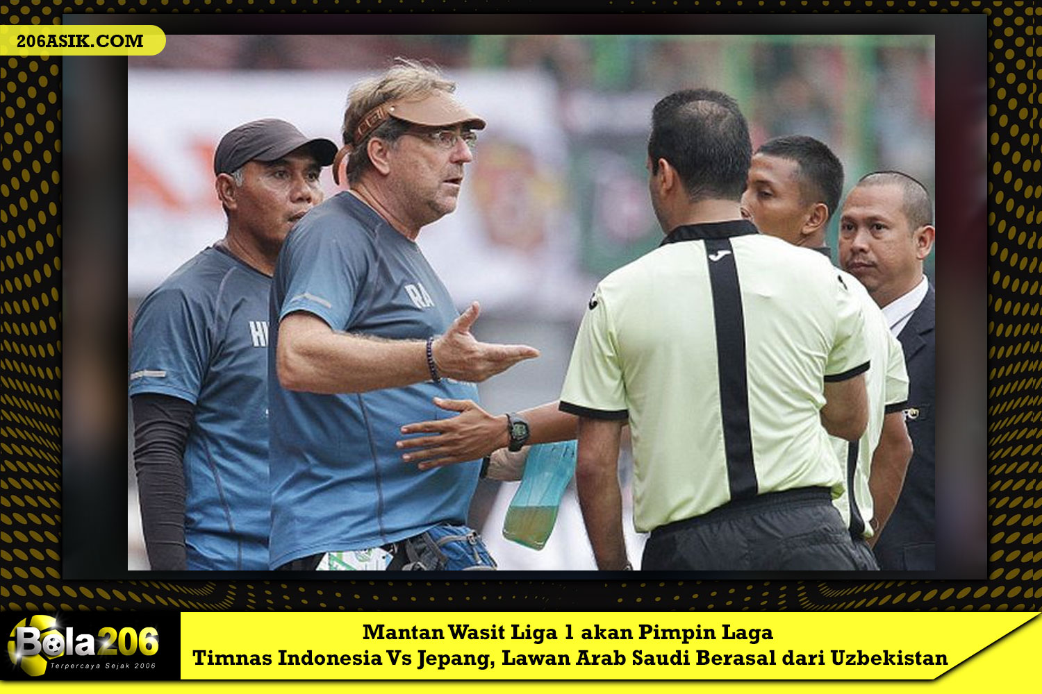 Mantan Wasit Liga 1 akan Pimpin Laga Timnas Indonesia Vs Jepang, Lawan Arab Saudi Berasal dari Uzbekistan