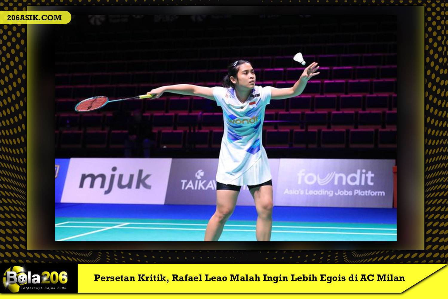 Hasil Kumamoto Masters Japan 2024 - Gregoria Dominan dan Beri Luka Ratu Bulu Tangkis Thailand untuk Perempat Final