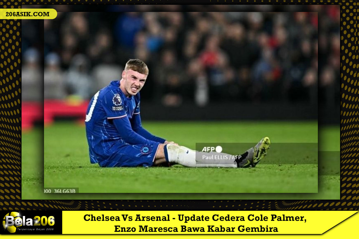 Chelsea Vs Arsenal - Update Cedera Cole Palmer, Enzo Maresca Bawa Kabar Gembira