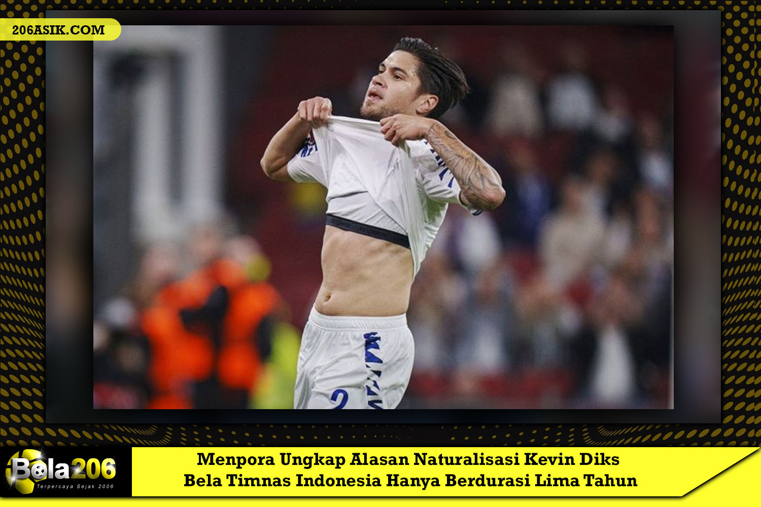 Menpora Ungkap Alasan Naturalisasi Kevin Diks Bela Timnas Indonesia Hanya Berdurasi Lima Tahun