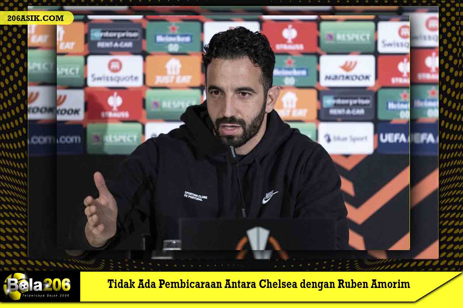 Tidak Ada Pembicaraan Antara Chelsea dengan Ruben Amorim