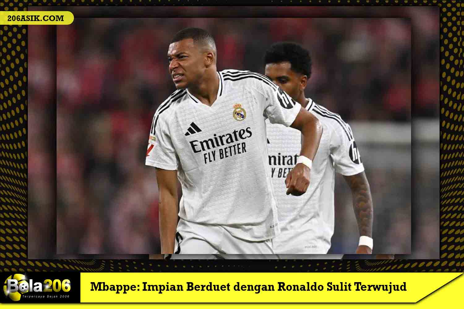 Mbappe: Impian Berduet dengan Ronaldo Sulit Terwujud