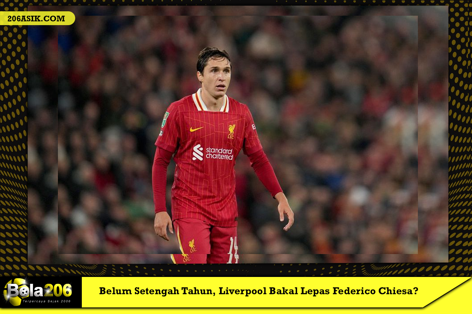 Belum Setengah Tahun, Liverpool Bakal Lepas Federico Chiesa?