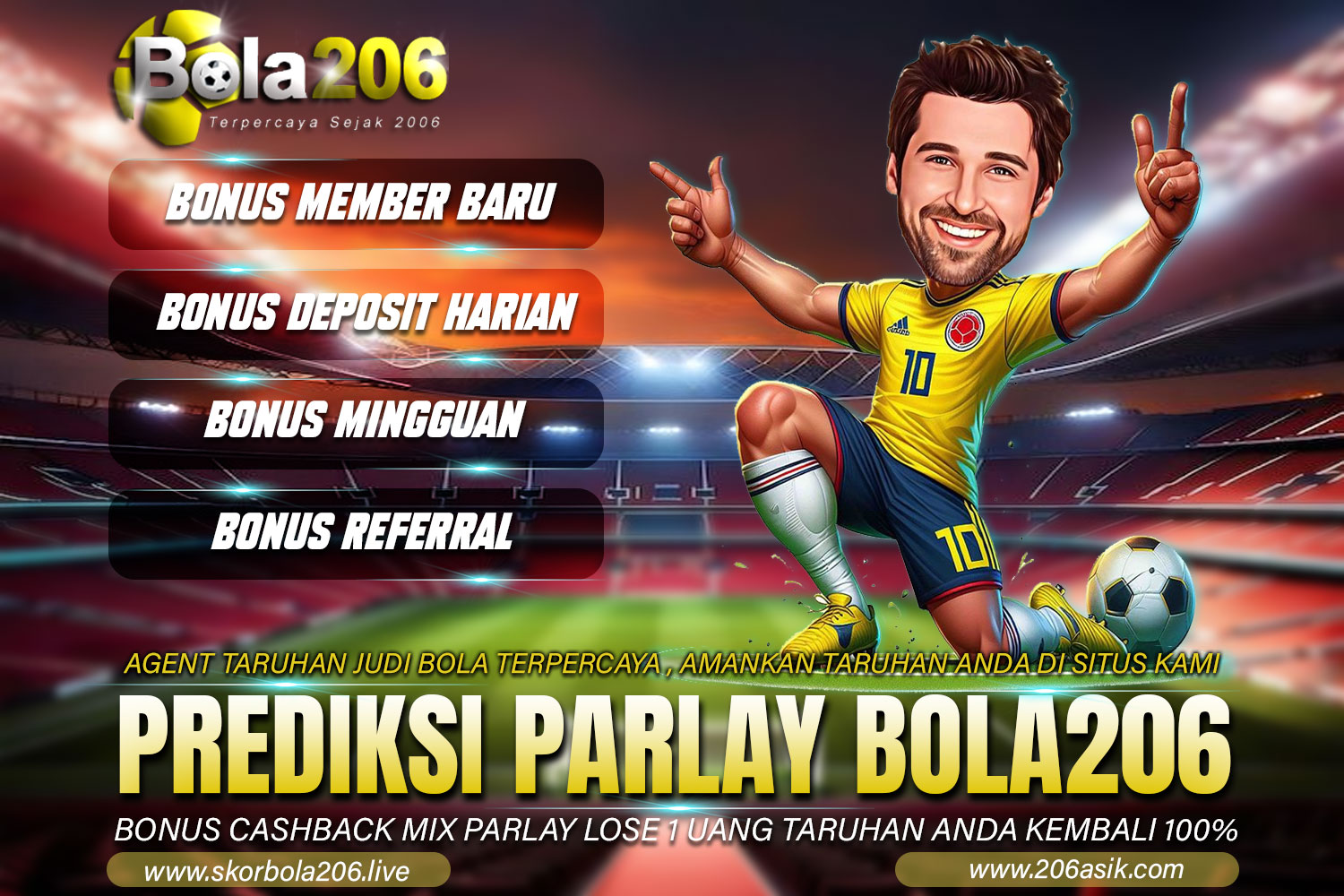 Prediksi Parlay Bola206 Tanggal 7 dan 8 Desember 2024