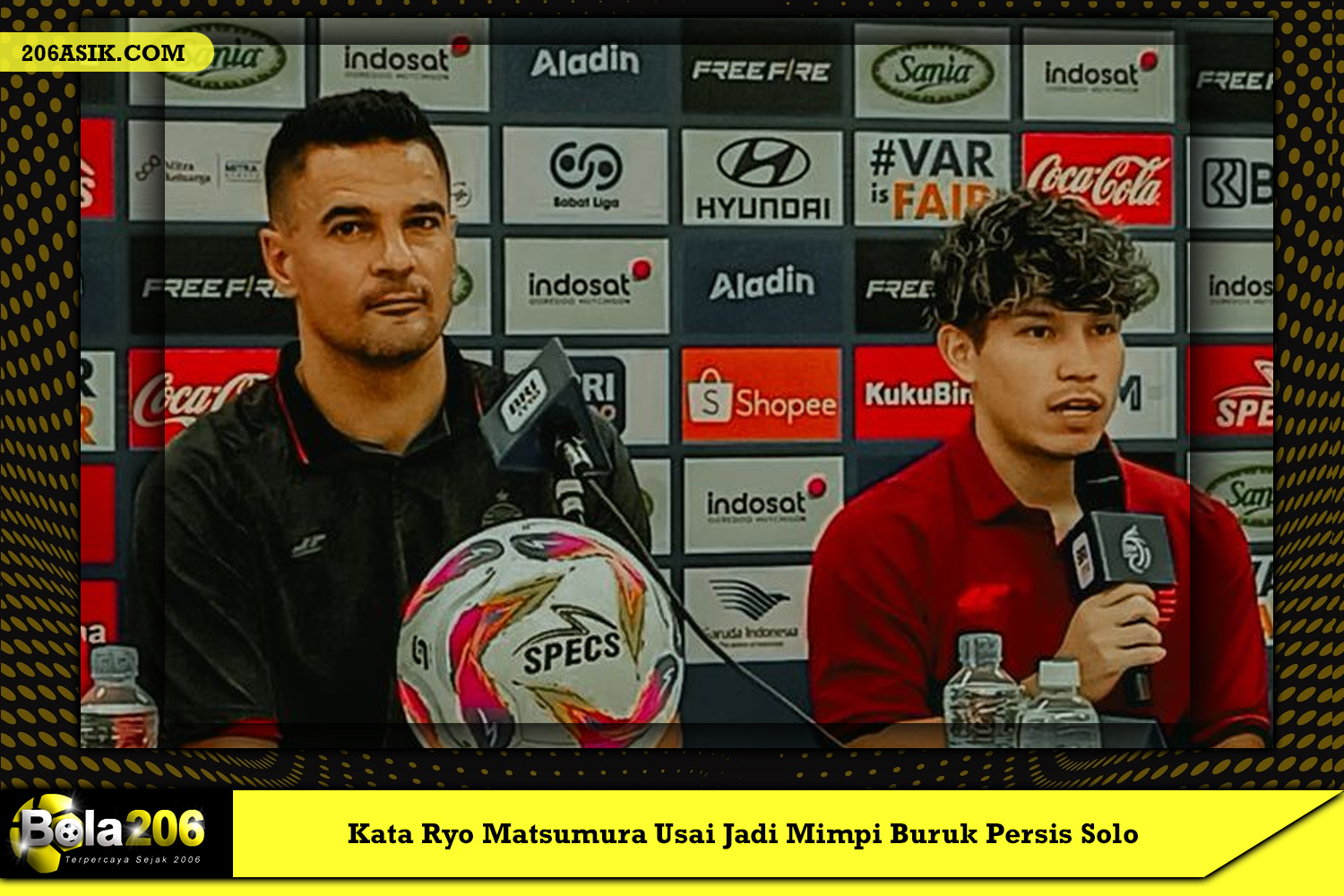 Penggunaan Transformasional Ryo Matsumura atas kata-kata Jadi Mimpi Buruk Persis Solo