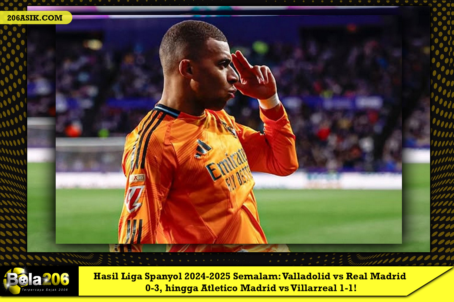 Hasil Liga Spanyol 2024-2025 Semalam