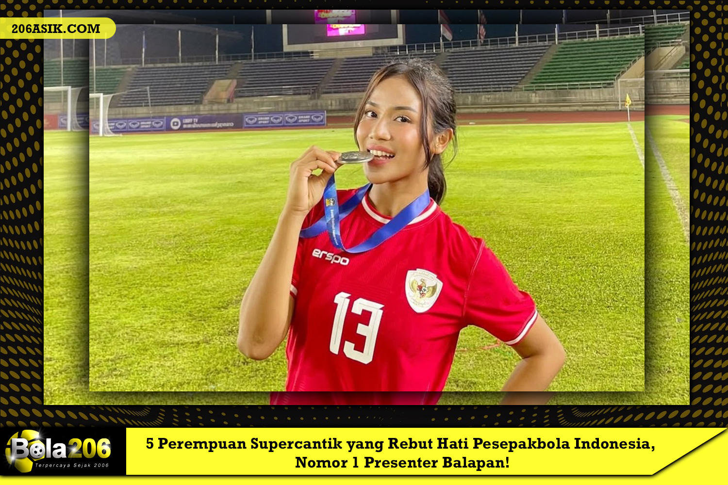 5 Perempuan Supercantik yang Rebut Hati Pesepakbola