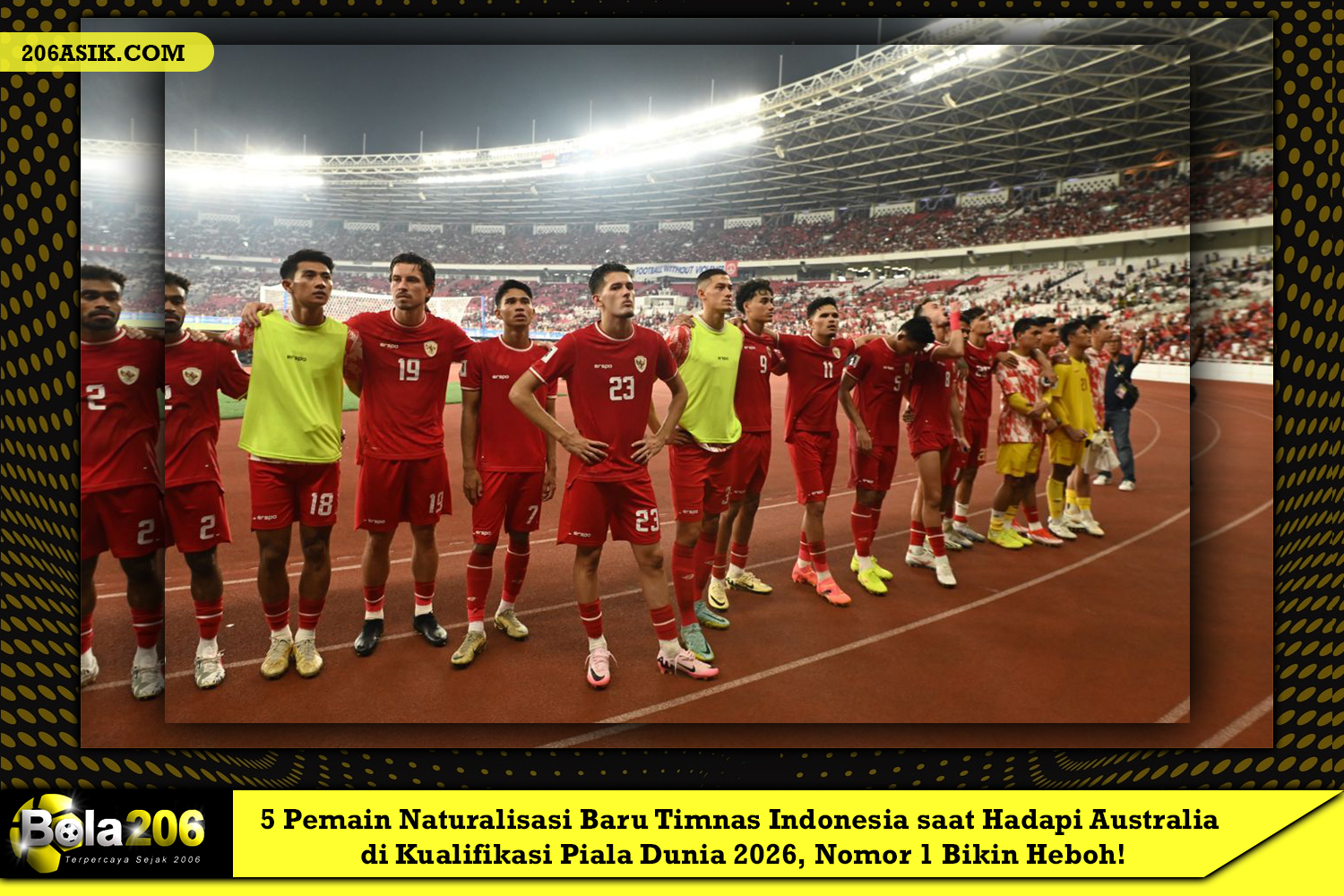 5 Pemain Naturalisasi Baru Timnas Indonesia saat Hadapi Australia