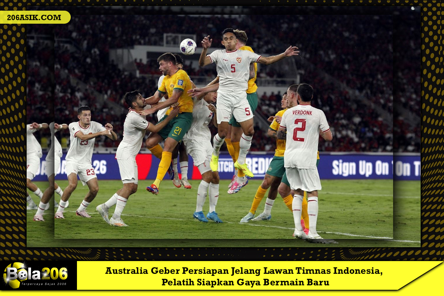 Australia Geber Persiapan Jelang Lawan Timnas Indonesia