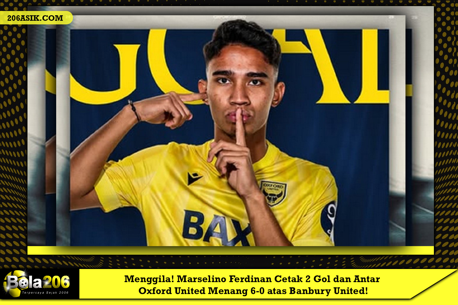 Menggila! Marselino Ferdinan Cetak 2 Gol