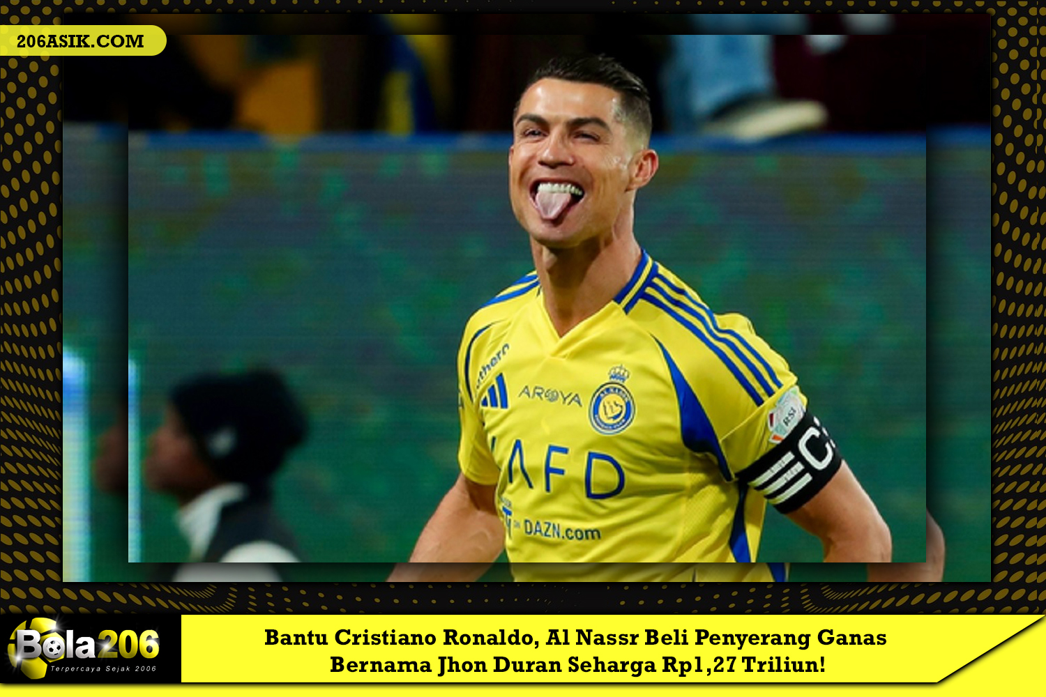 Bantu Cristiano Ronaldo Al Nassr Beli Penyerang Ganas