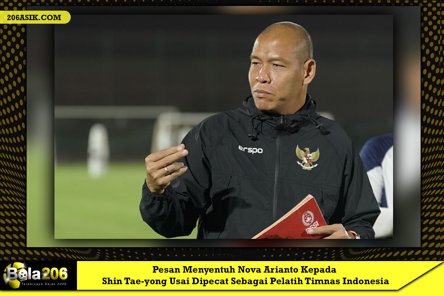 Pesan Menyentuh Nova Arianto Kepada Shin Tae-yong Usai Dipecat Sebagai Pelatih Timnas Indonesia