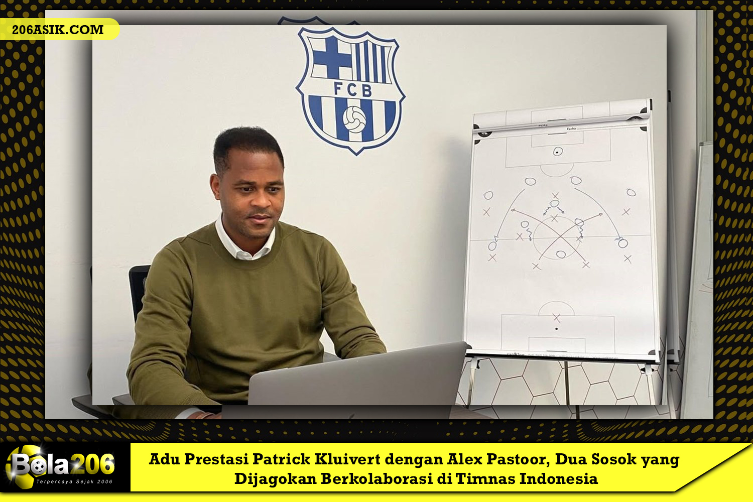 Adu Prestasi Patrick Kluivert dengan Alex Pastoor