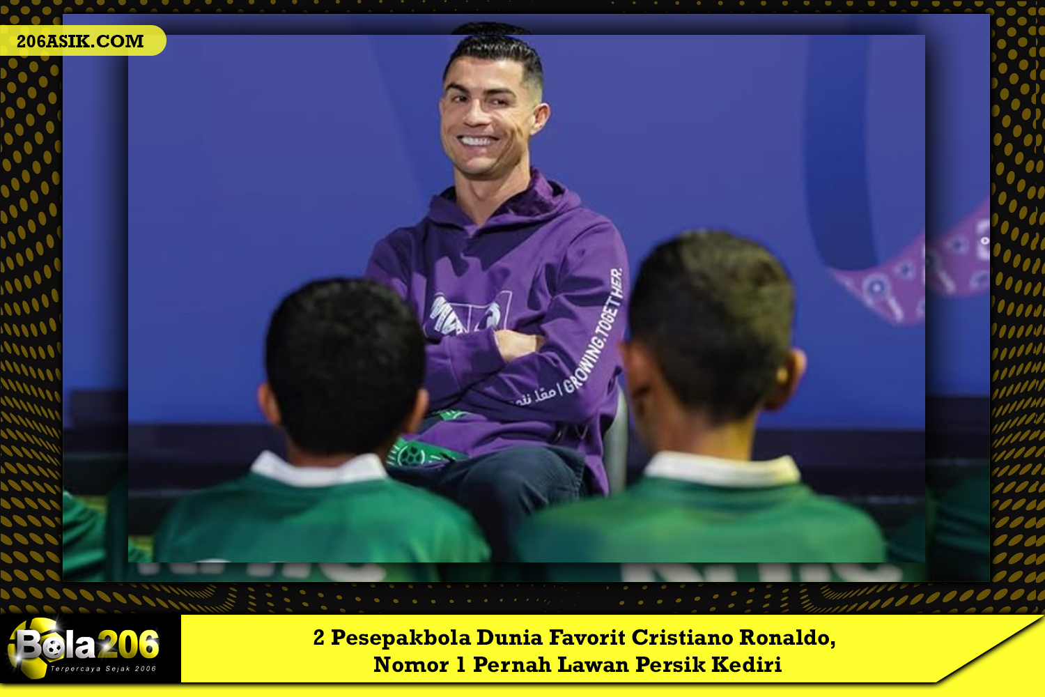 2 Pesepakbola Dunia Favorit Cristiano Ronaldo