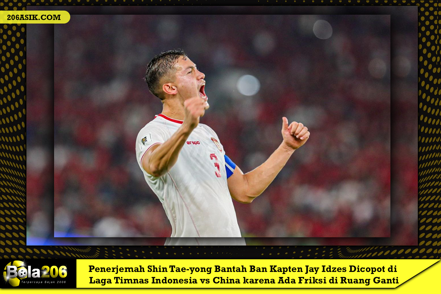 Penerjemah Shin Tae-yong Bantah Ban Kapten Jay Idzes