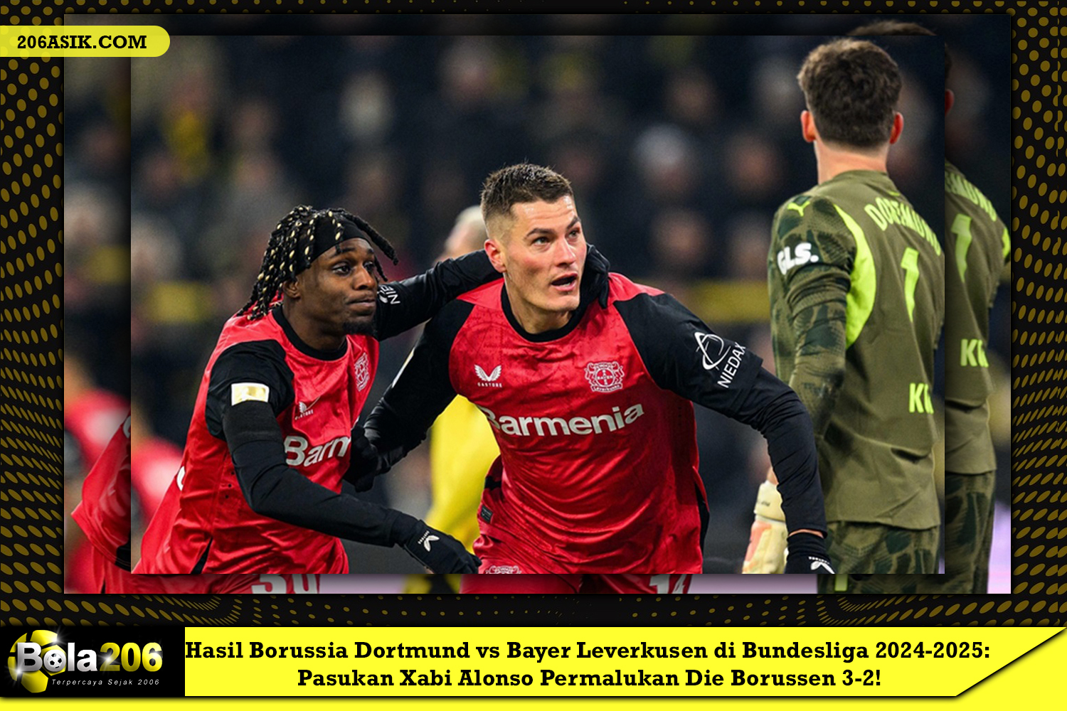 Hasil Borussia Dortmund vs Bayer Leverkusen di Bundesliga