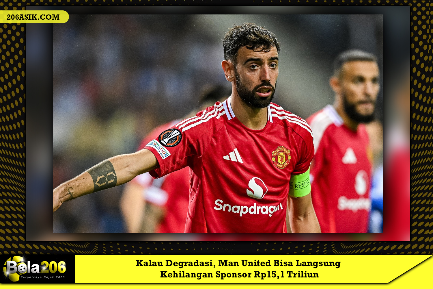 Kalau Degradasi, Man United Bisa Langsung Kehilangan Sponsor Rp15,1 Triliun