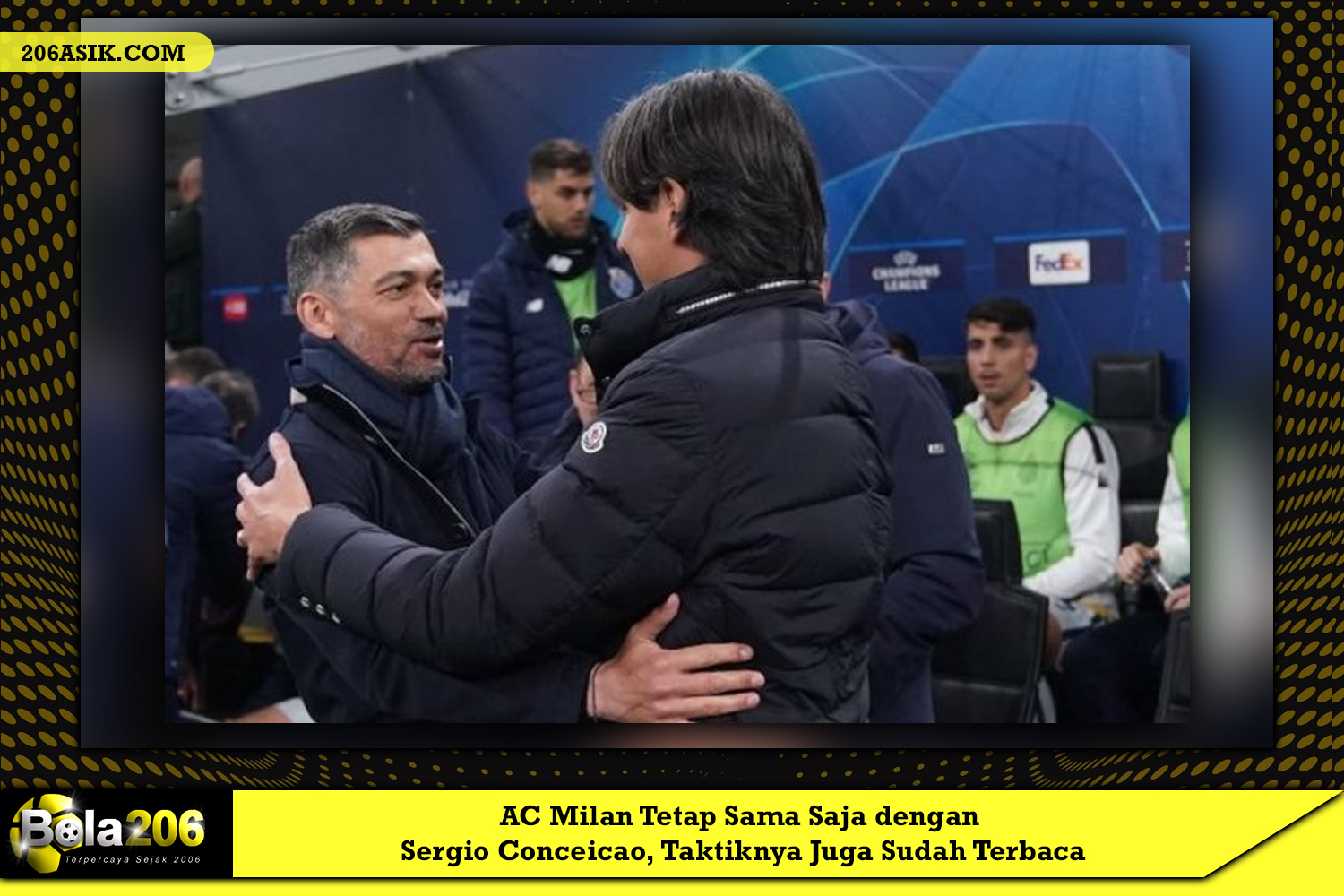 AC Milan Tetap Sama Saja dengan Sergio Conceicao, Taktiknya Juga Sudah Terbaca