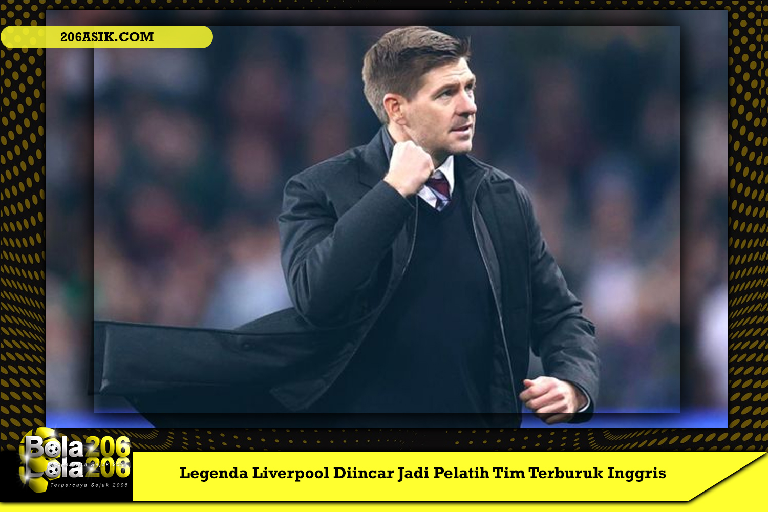 Legenda Liverpool Diincar Jadi Pelatih Tim Terburuk Inggris