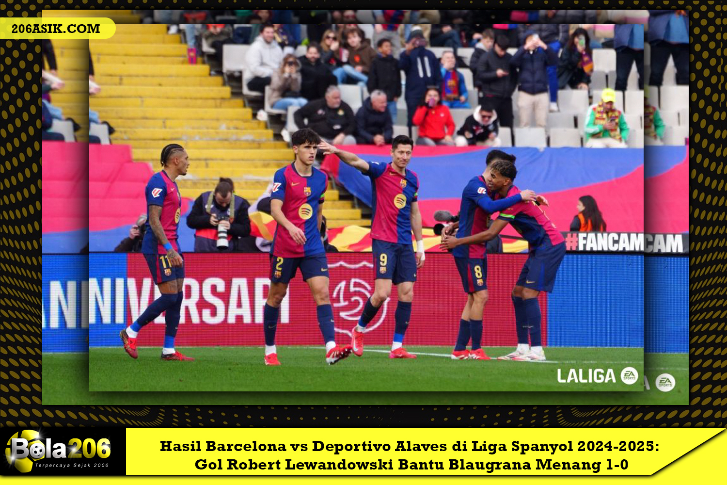 Hasil Barcelona vs Deportivo Alaves di Liga Spanyol