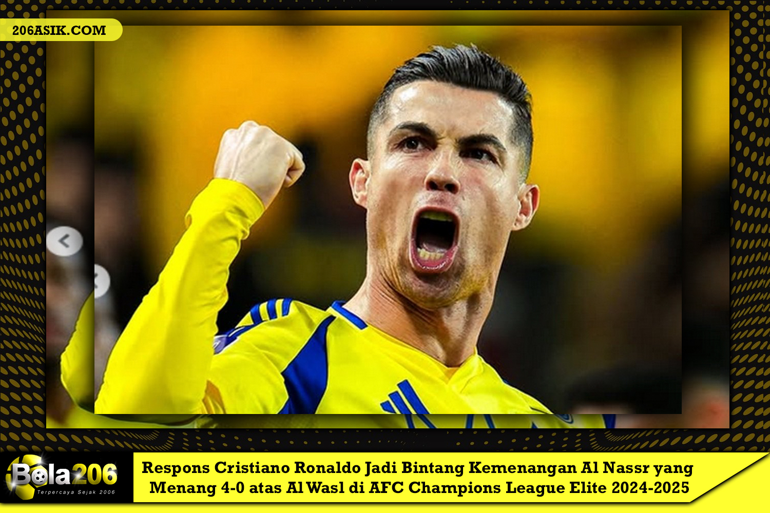 Respons Cristiano Ronaldo Jadi Bintang Kemenangan