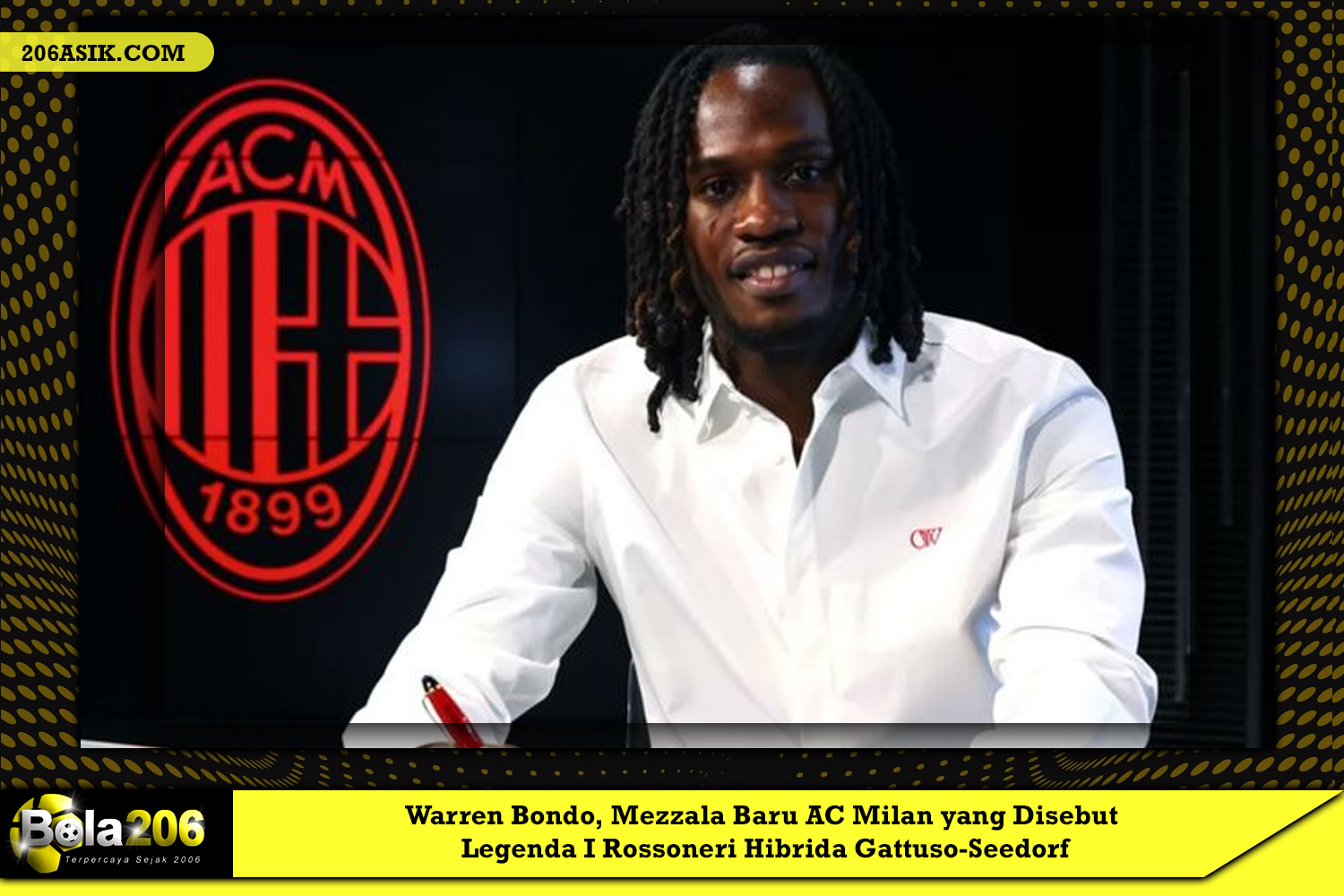 Legenda Rossoneri Sebut Warren Bondo, Mezzala Baru AC Milan, Campuran Gattuso-Seedorf