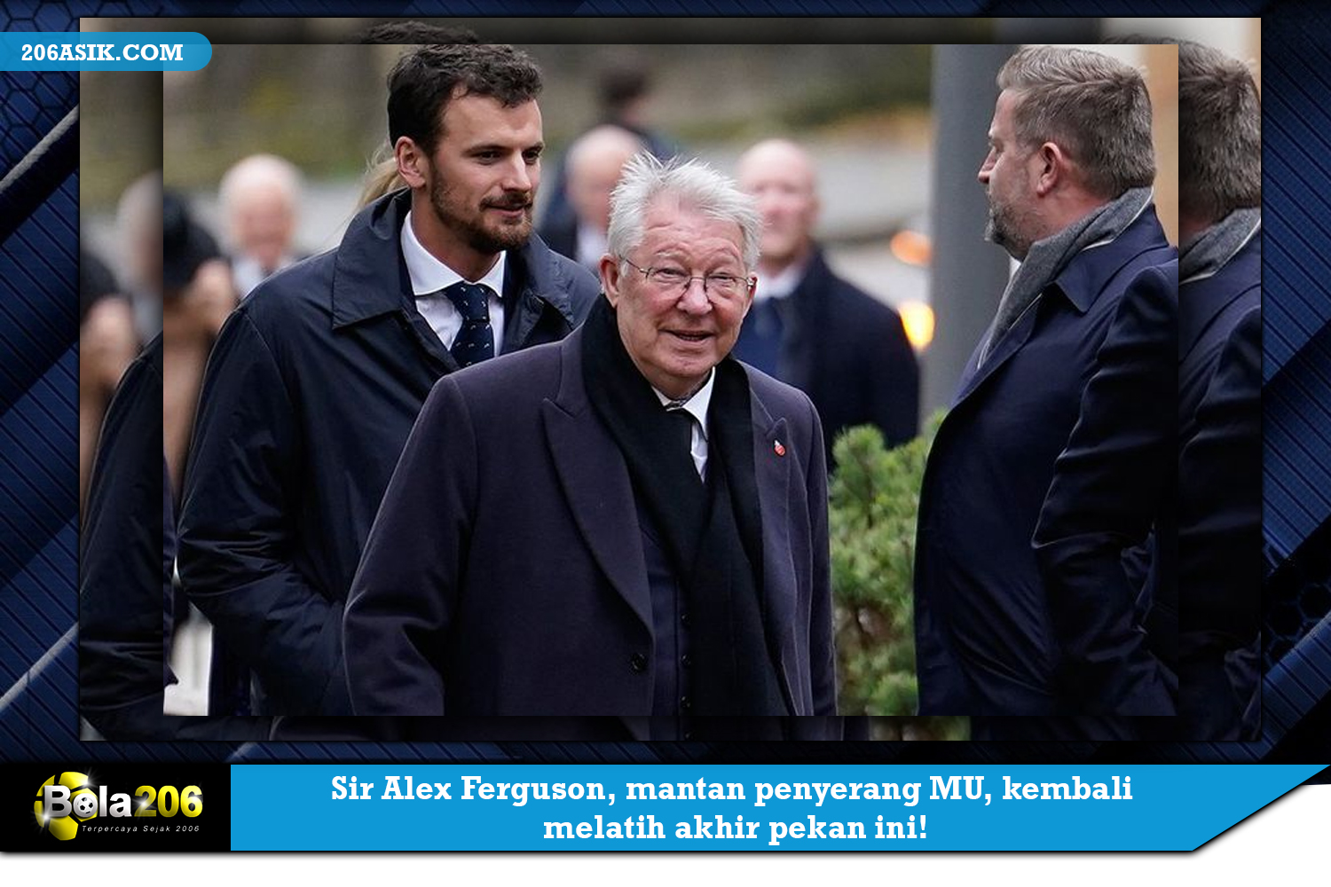 Sir Alex Ferguson, mantan penyerang MU, kembali melatih akhir pekan ini!