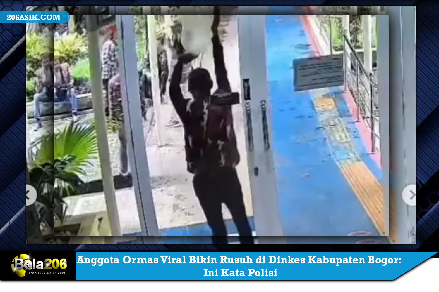 Anggota Ormas Viral Bikin Rusuh di Dinkes Kabupaten Bogor: Ini Kata Polisi