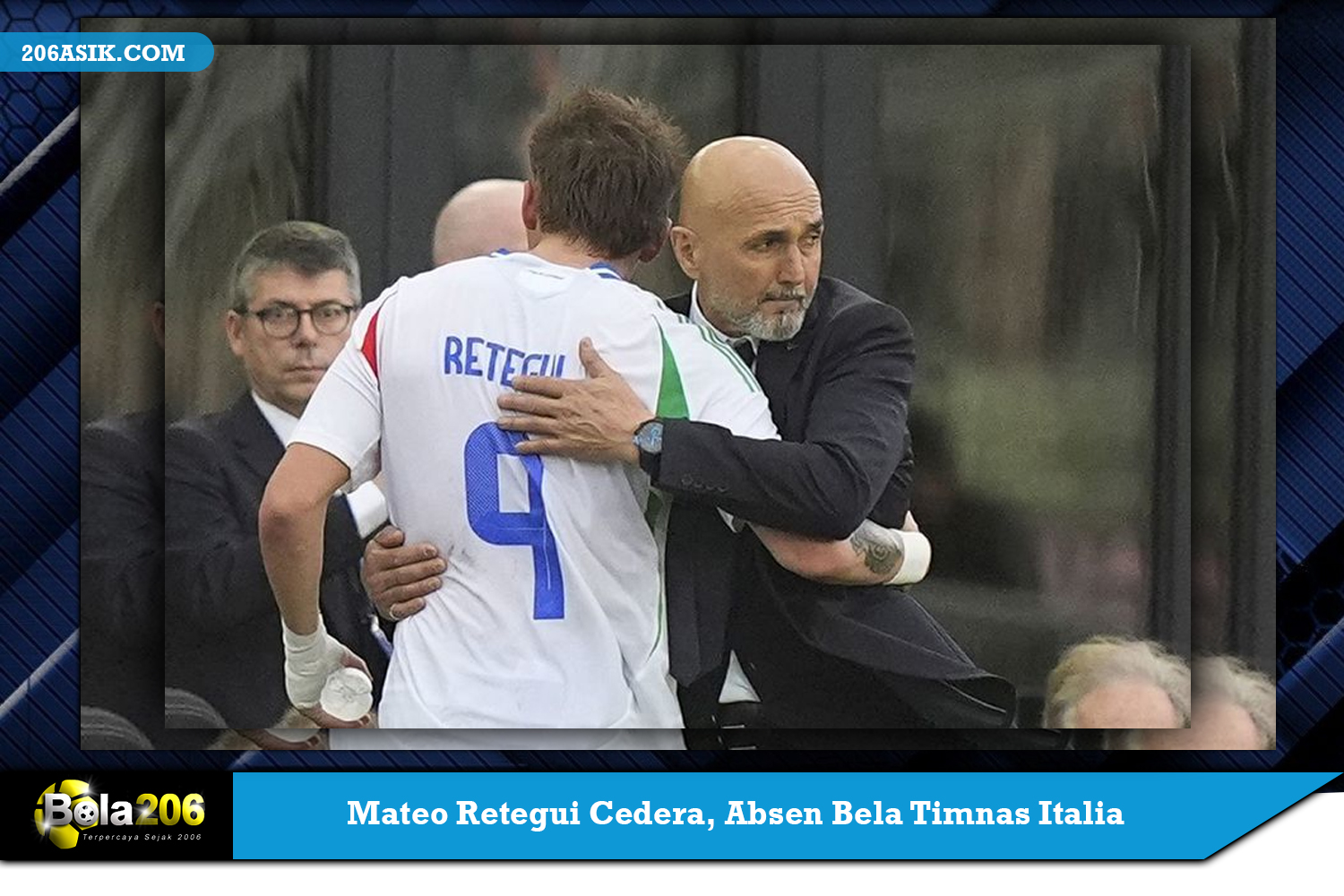 Mateo Retegui Cedera, Absen Bela Timnas Italia