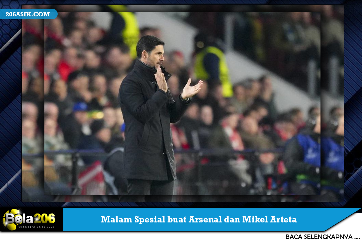 Malam Spesial buat Arsenal dan Mikel Arteta