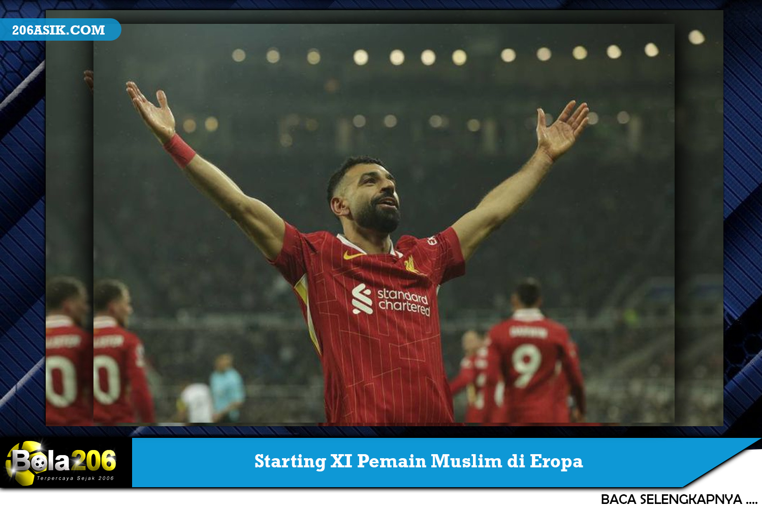 Starting XI Pemain Muslim di Eropa